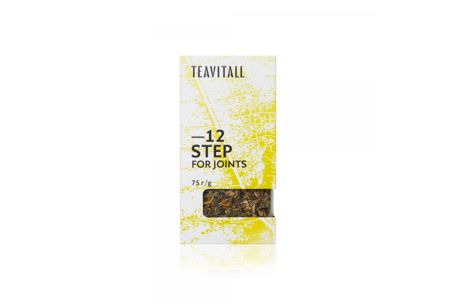 Чайный напиток для оздоровления суставов TeaVitall Step 12, 75 г.