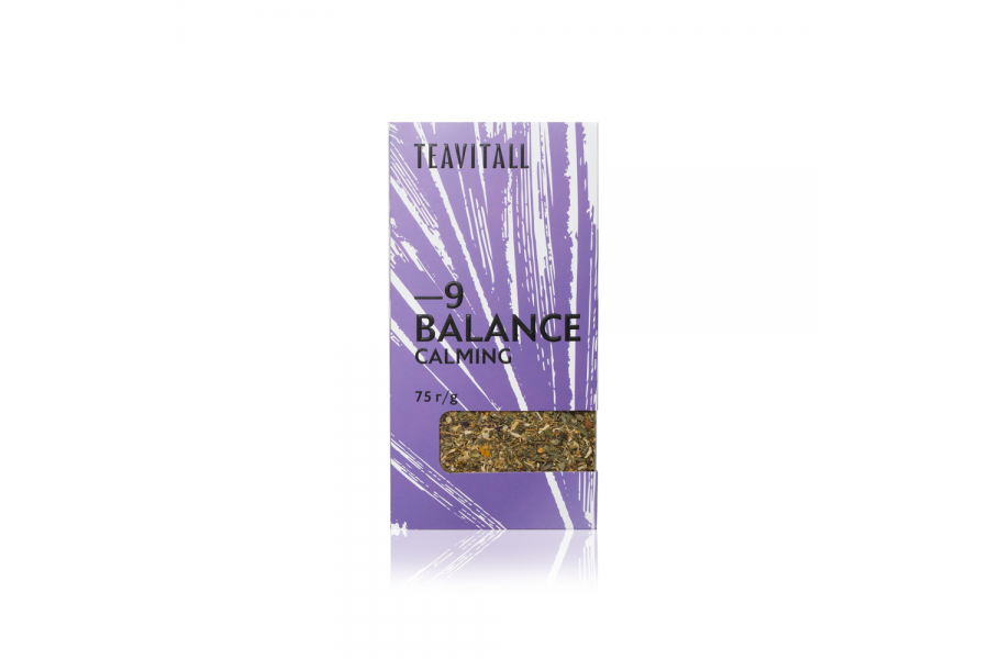Чайный напиток успокаивающий TeaVitall Balance 9, 75 г.